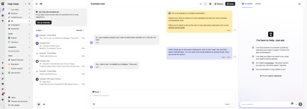 Oprogramowanie do obsługi klienta Intercom