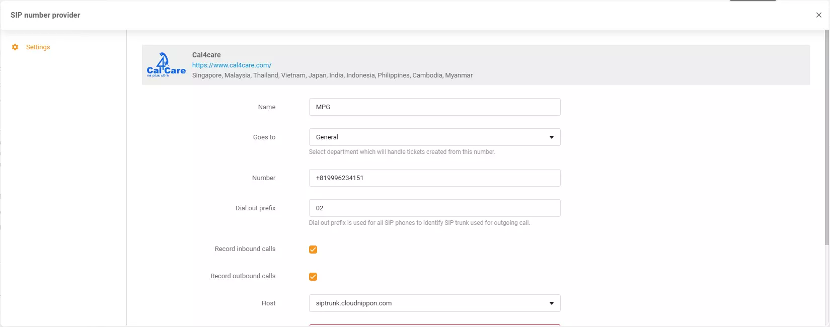 Poświadczenia Cal4Care