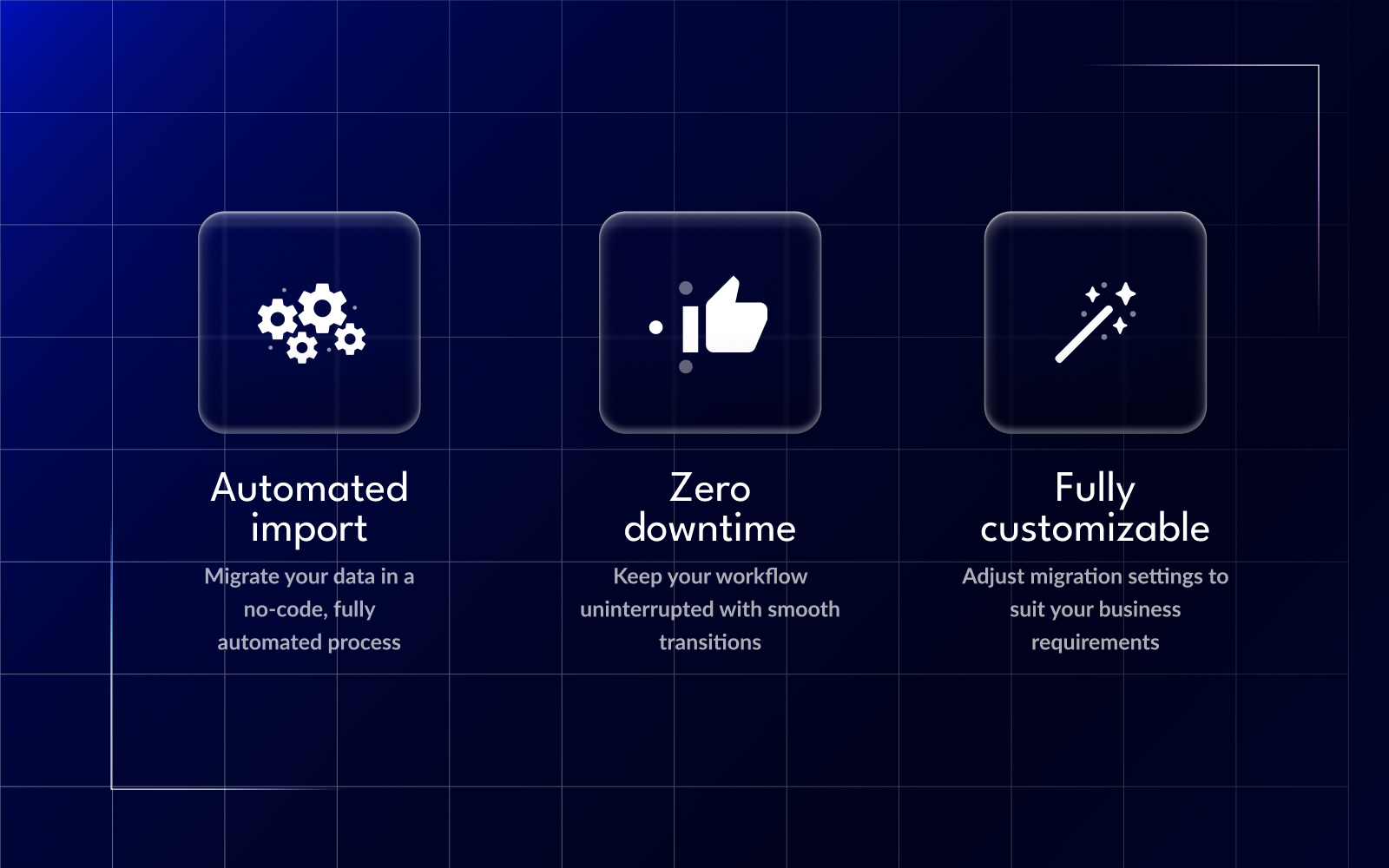 Kluczowe funkcje Help Desk Migration