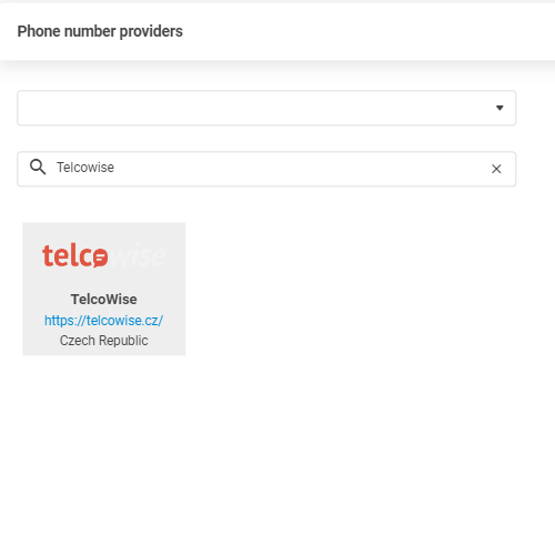 Telcowise provider