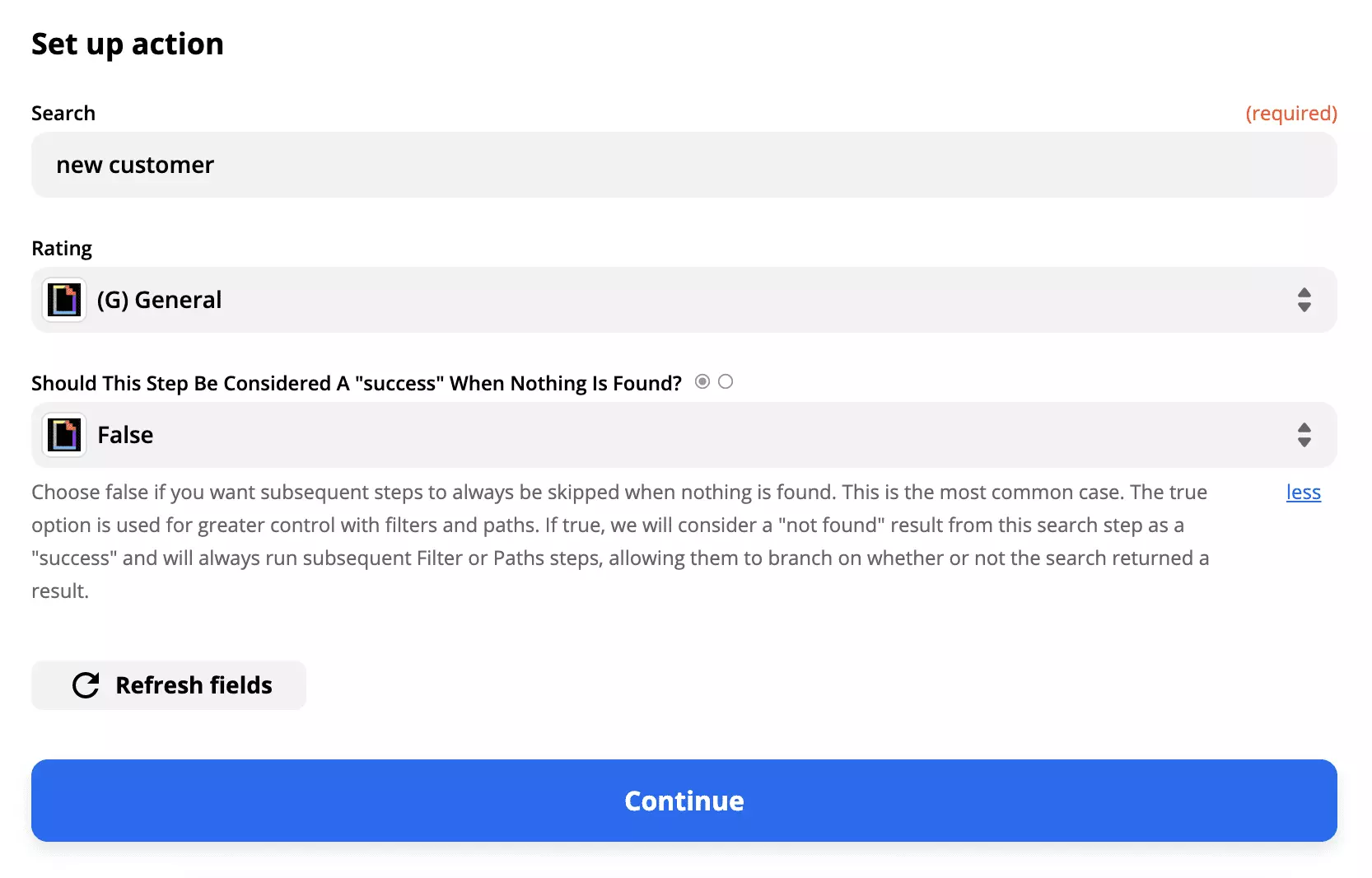 Konfiguracja akcji Giphy w integracji z LiveAgent