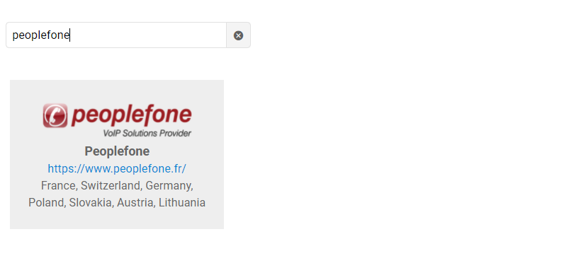 Wybierz Peoplefone