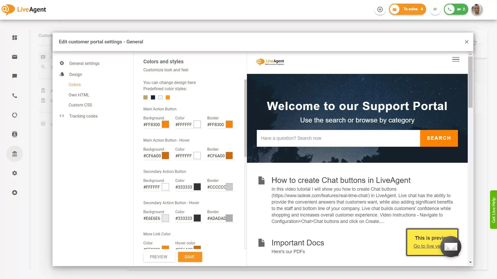 Baza wiedzy LiveAgent