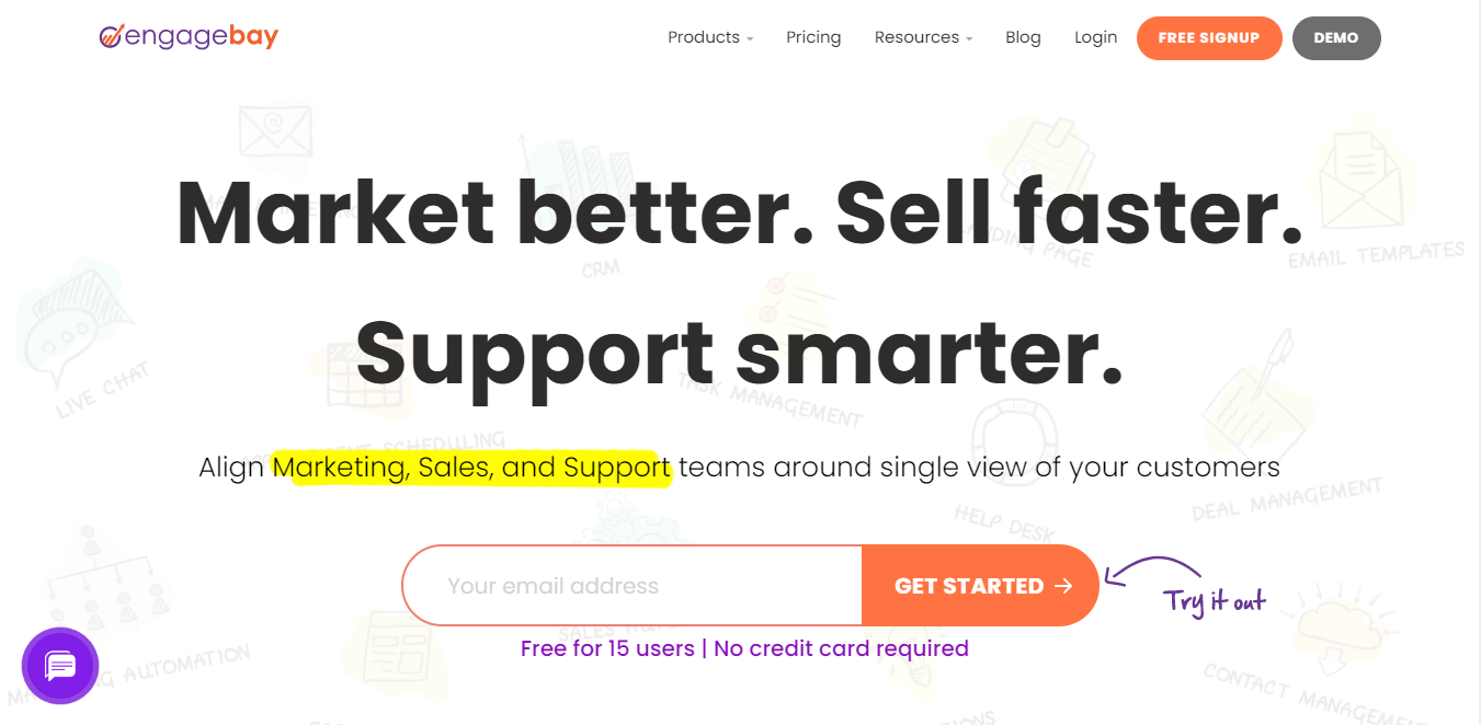 Oprogramowanie CRM EngageBay