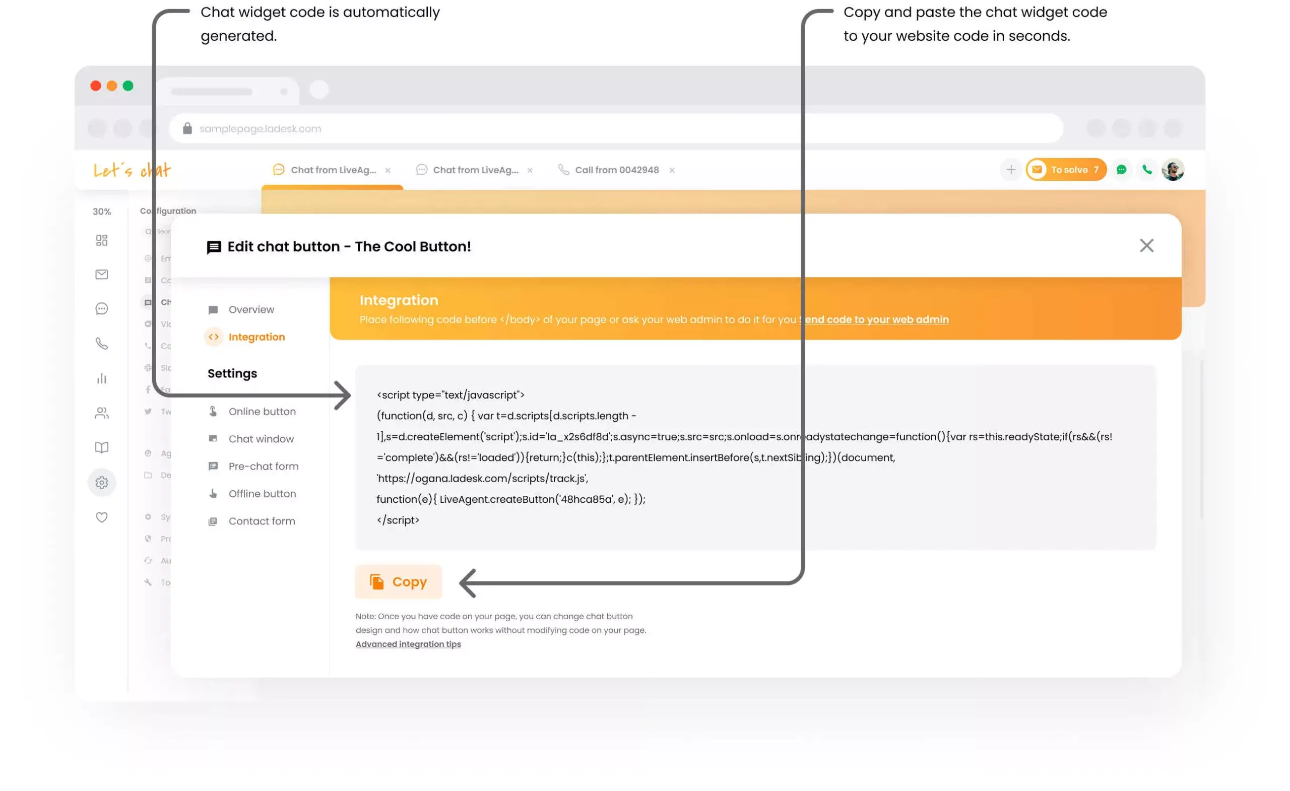 Zintegruj ze stroną internetową