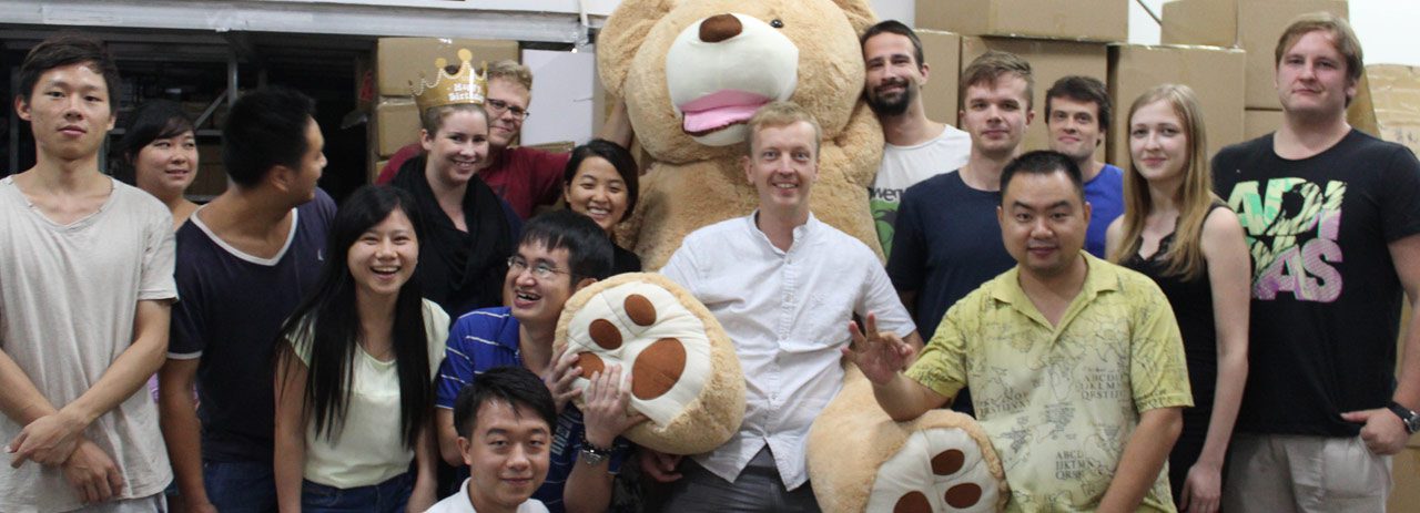 Zespół E-ville korzystający z LiveAgent