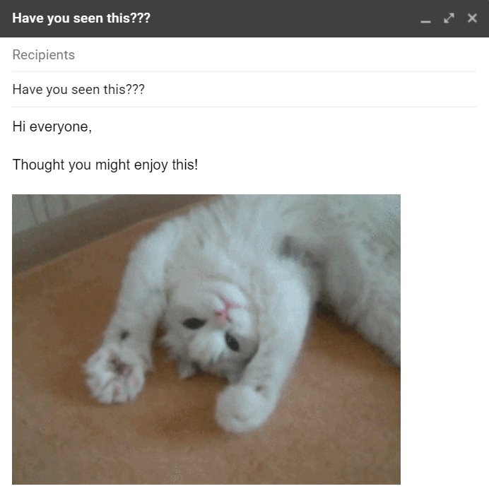 Zły przykład e-maila - Widziałeś to???