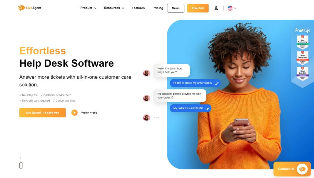 Oprogramowanie help desk LiveAgent