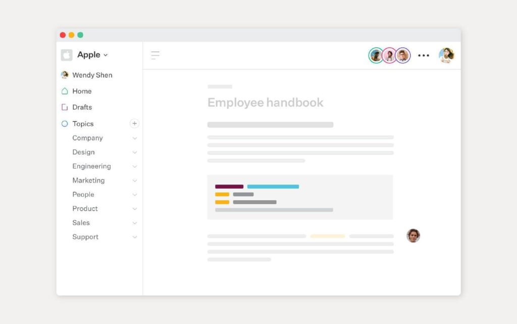 Zrzut ekranu rozwiązania bazy wiedzy Slab